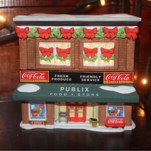 Coca-Cola NEW Publix light up Holiday Food Store Village